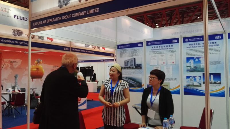 公司参加印尼举办的2016中国国际流体机械展览会